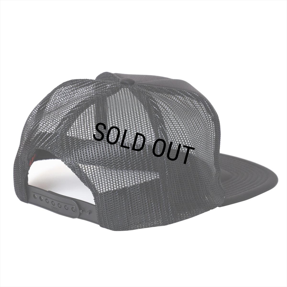 画像2: PORKCHOP/3D B&S MESH CAP（BLACK）［メッシュキャップ-23秋冬］ (2)