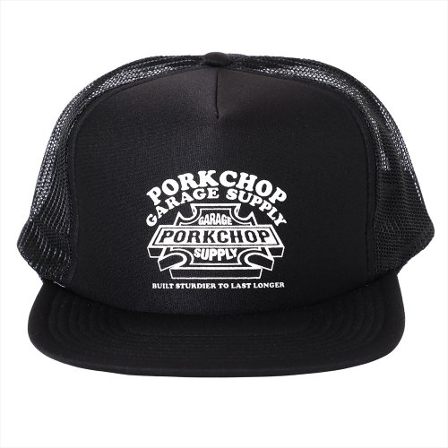 他の写真1: PORKCHOP/3D B&S MESH CAP（BLACK）［メッシュキャップ-23秋冬］