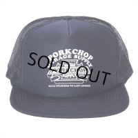 PORKCHOP/3D B&S MESH CAP（NAVY）［メッシュキャップ-23秋冬］
