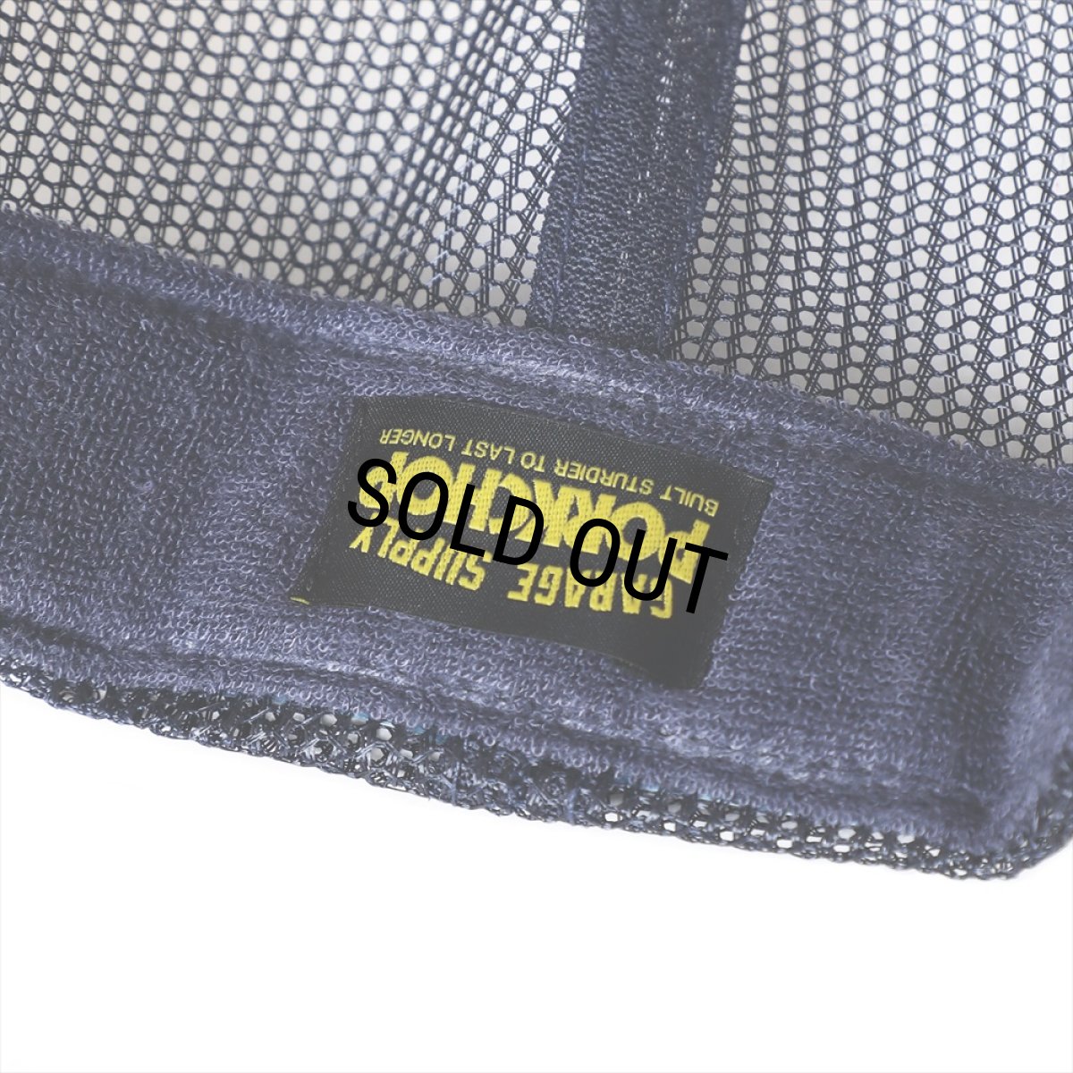 画像4: PORKCHOP/3D B&S MESH CAP（NAVY）［メッシュキャップ-23秋冬］ (4)