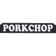 画像5: PORKCHOP/RAISED LICENSE FRAME（BLACK/WHITE）［ライセンスフレーム-23秋冬］