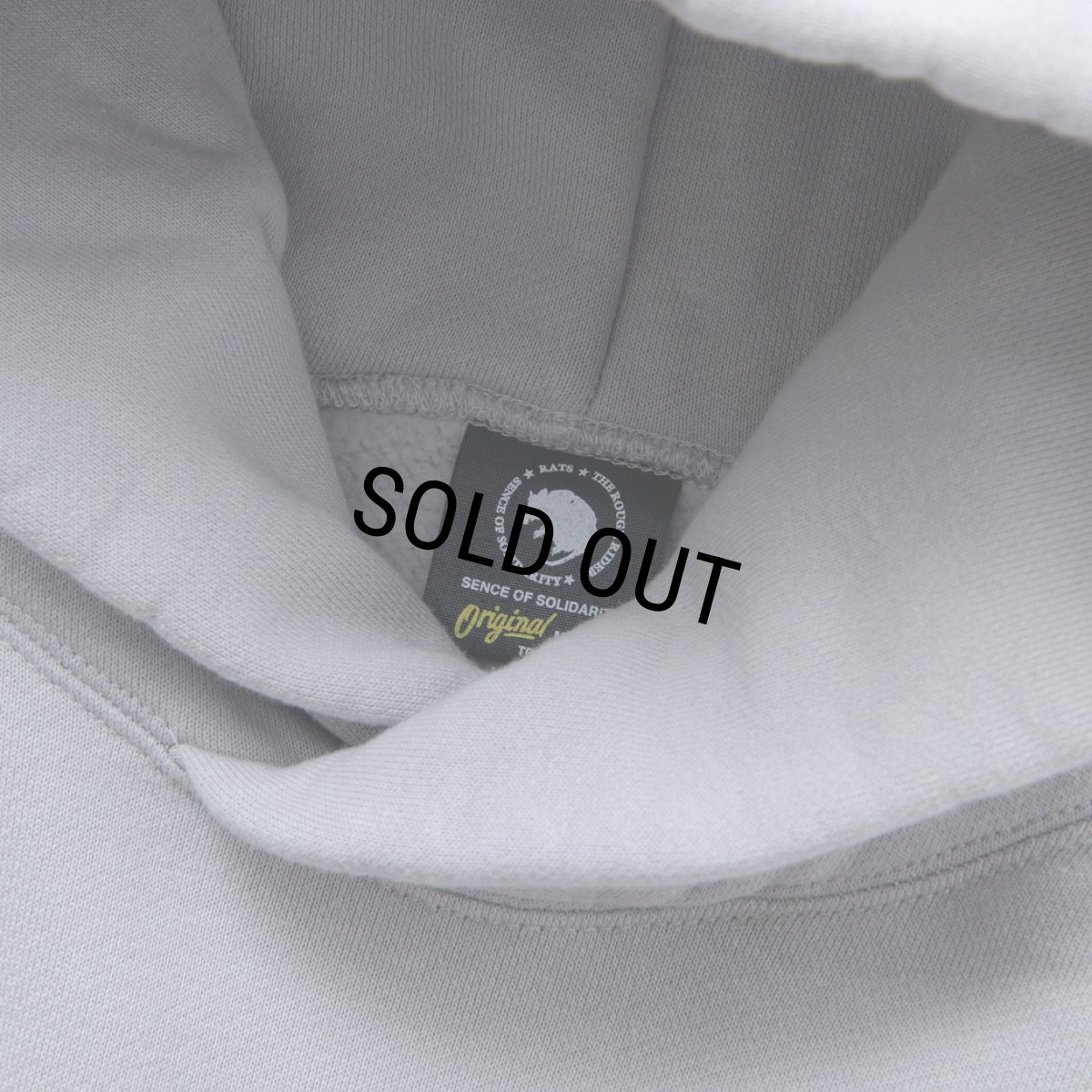 画像3: RATS/CROSS NECK HOODIE BAR TAG（GRAY）［プルオーバーパーカー-23秋冬］ (3)