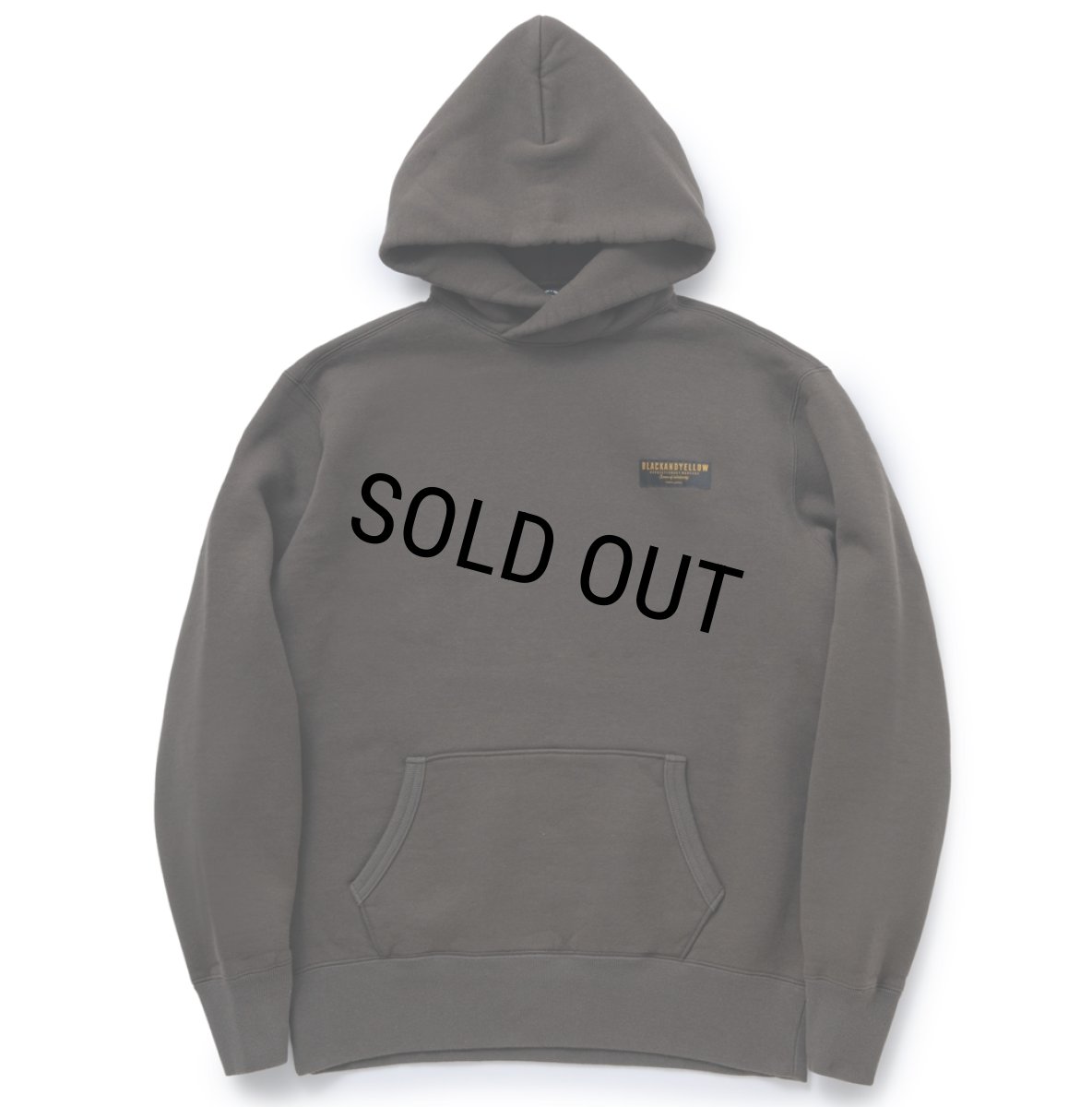 画像1: 【30%OFF】RATS/CROSS NECK HOODIE BAR TAG（KHAKI）［プルオーバーパーカー-23秋冬］ (1)