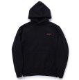 画像1: 【30%OFF】RATS/CROSS NECK HOODIE BAR TAG（BLACK）［プルオーバーパーカー-23秋冬］ (1)