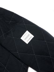 画像3: COOTIE PRODUCTIONS/Quilting Sweat Crew（Black/White）［キルティングスウェットクルー-23秋冬］ (3)