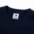 画像3: RATS/SCRIPT BIG LOGO CREW NECK SWEAT（NAVY）［クルーネックスウェット-23秋冬］