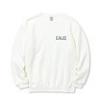 画像2: CALEE/SYNDICATE RETRO GIRL CREW NECK SW（WHITE）［クルーネックスウェット-23秋冬］ (2)