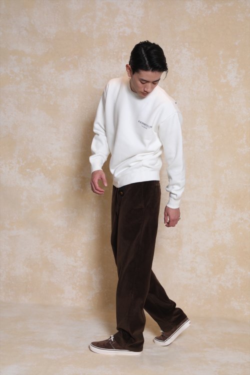 他の写真2: RATS/SCRIPT BIG LOGO CREW NECK SWEAT（WHITE）［クルーネックスウェット-23秋冬］