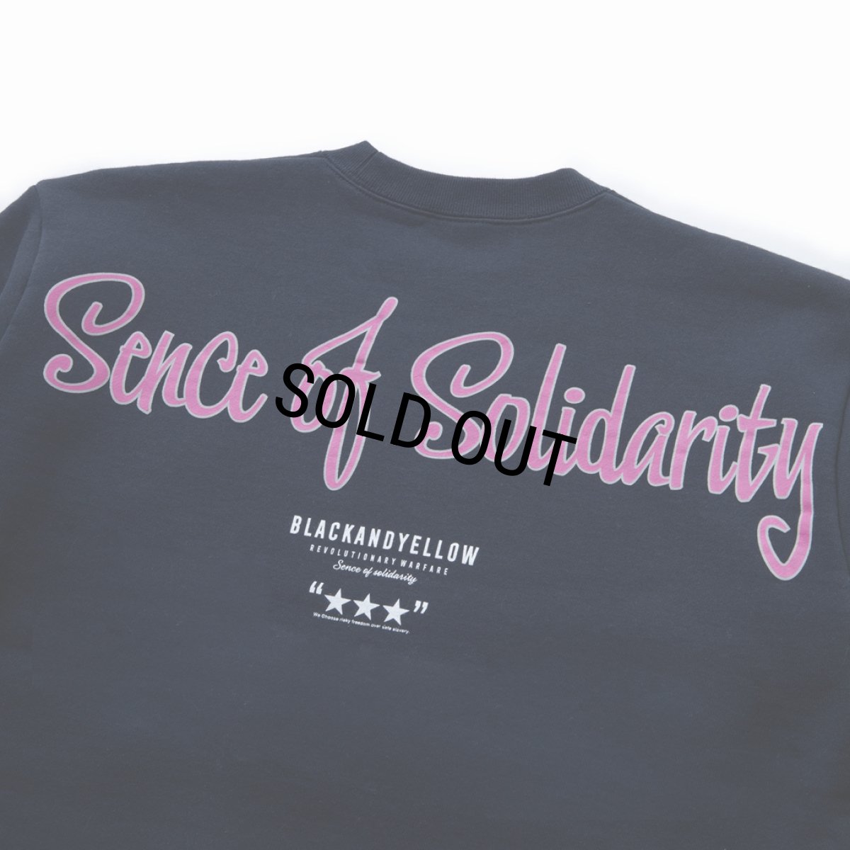 画像6: RATS/SCRIPT BIG LOGO CREW NECK SWEAT（NAVY）［クルーネックスウェット-23秋冬］ (6)