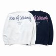 画像2: 【30%OFF】RATS/SCRIPT BIG LOGO CREW NECK SWEAT（WHITE）［クルーネックスウェット-23秋冬］ (2)