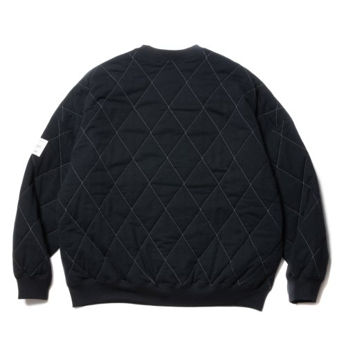 他の写真2: COOTIE PRODUCTIONS/Quilting Sweat Crew（Black/White）［キルティングスウェットクルー-23秋冬］