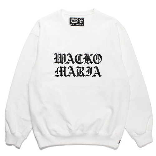 他の写真1: WACKO MARIA/HEAVY WEIGHT CREW NECK SWEAT SHIRT（WHITE）［クルーネックスウェット-23秋冬］