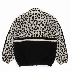 画像2: WACKO MARIA/LEOPARD BOA TRACK JACKET（WHITE）［レオパードボアトラックJKT-23秋冬］ (2)