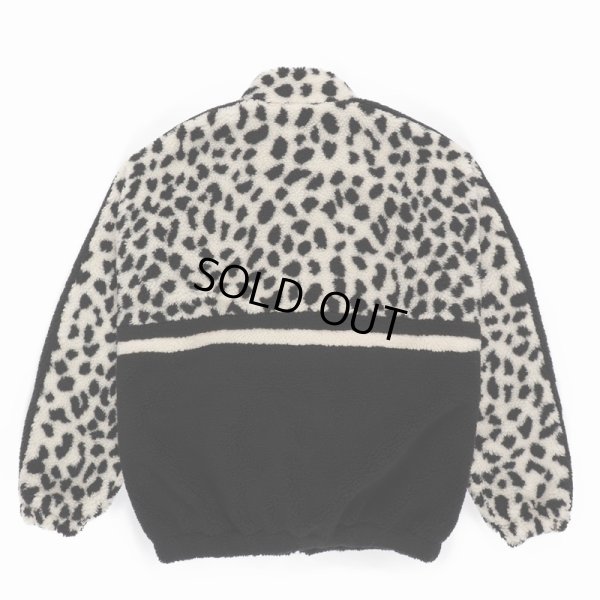 画像2: WACKO MARIA/LEOPARD BOA TRACK JACKET（WHITE）［レオパードボアトラックJKT-23秋冬］