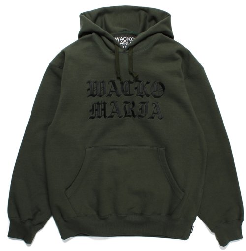 他の写真1: WACKO MARIA/HEAVY WEIGHT PULL OVER HOODED SWEAT SHIRT（GREEN）［プルオーバーパーカー-23秋冬］