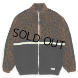 WACKO MARIA/LEOPARD BOA TRACK JACKET（BROWN）［レオパードボアトラックJKT-23秋冬］