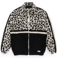 画像1: WACKO MARIA/LEOPARD BOA TRACK JACKET（WHITE）［レオパードボアトラックJKT-23秋冬］ (1)