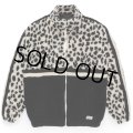 WACKO MARIA/LEOPARD BOA TRACK JACKET（WHITE）［レオパードボアトラックJKT-23秋冬］