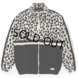 WACKO MARIA/LEOPARD BOA TRACK JACKET（WHITE）［レオパードボアトラックJKT-23秋冬］