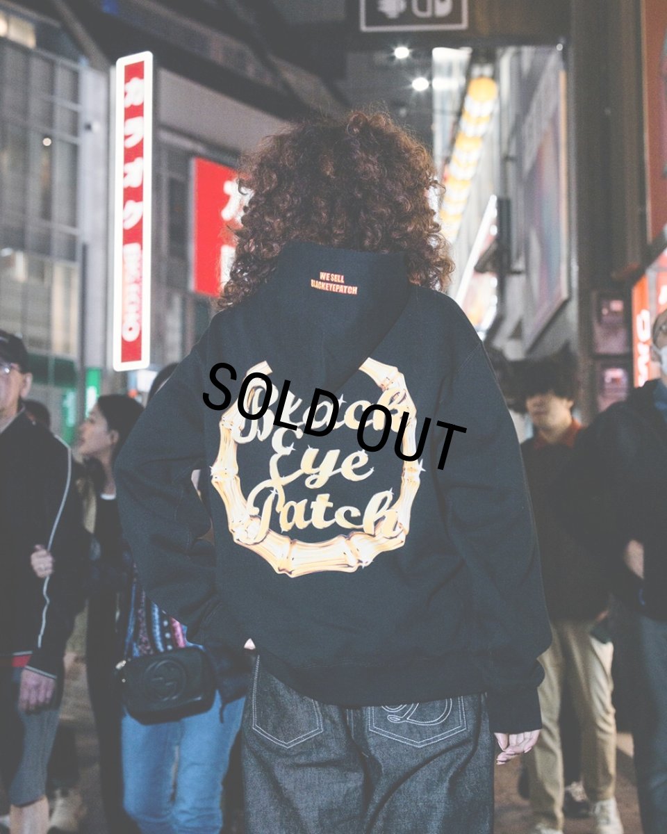 画像4: BlackEyePatch/BAMBOO HOOP HOODIE(BLACK) (4)