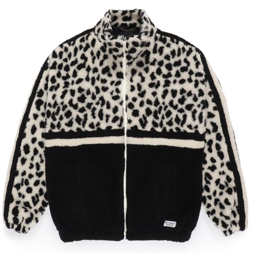 他の写真1: WACKO MARIA/LEOPARD BOA TRACK JACKET（WHITE）［レオパードボアトラックJKT-23秋冬］