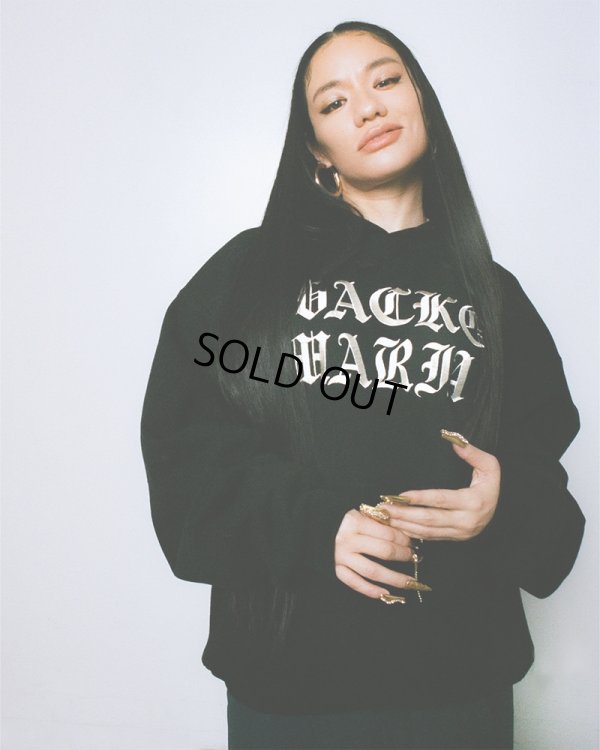 画像2: WACKO MARIA/HEAVY WEIGHT PULL OVER HOODED SWEAT SHIRT（BLACK）［プルオーバーパーカー-23秋冬］