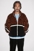 画像3: WACKO MARIA/LEOPARD BOA TRACK JACKET（BROWN）［レオパードボアトラックJKT-23秋冬］ (3)