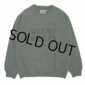 WACKO MARIA/HEAVY WEIGHT CREW NECK SWEAT SHIRT（GREEN）［クルーネックスウェット-23秋冬］