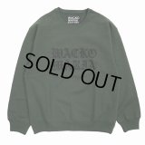 WACKO MARIA/HEAVY WEIGHT CREW NECK SWEAT SHIRT（GREEN）［クルーネックスウェット-23秋冬］