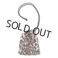 WACKO MARIA/FAUX LEOPARD FUR SHOULDER PORCH（BEIGE）［ショルダーポーチ-23秋冬］