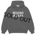 WACKO MARIA/HEAVY WEIGHT PULL OVER HOODED SWEAT SHIRT（BLACK）［プルオーバーパーカー-23秋冬］