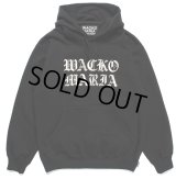 WACKO MARIA/HEAVY WEIGHT PULL OVER HOODED SWEAT SHIRT（BLACK）［プルオーバーパーカー-23秋冬］