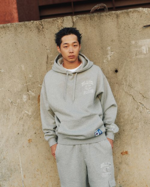 他の写真3: BlackEyePatch/HOODED SWEATSHIRT（OXFORD GRAY）