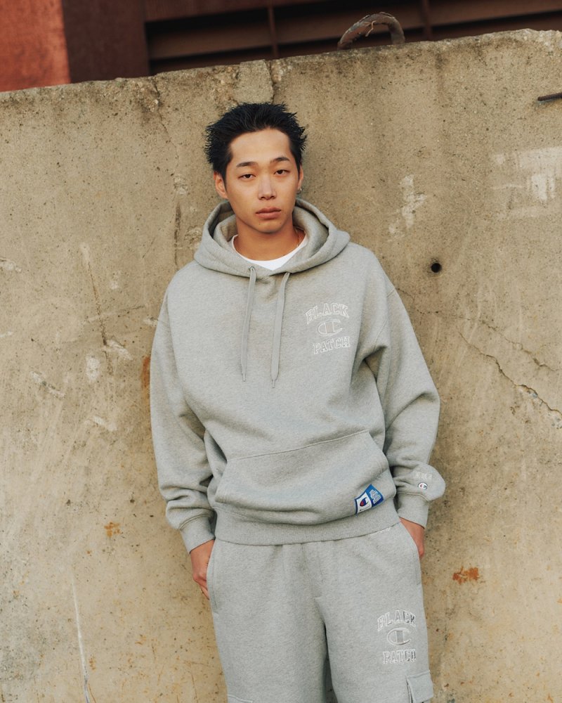 画像3: BlackEyePatch/HOODED SWEATSHIRT（OXFORD GRAY）