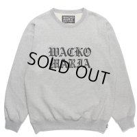 WACKO MARIA/HEAVY WEIGHT CREW NECK SWEAT SHIRT（GRAY）［クルーネックスウェット-23秋冬］