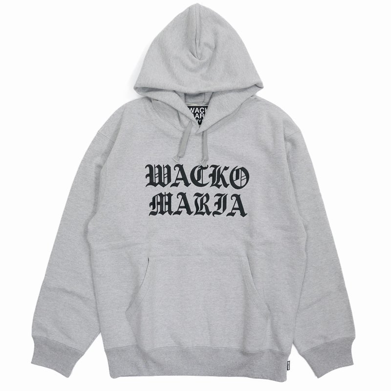 画像1: WACKO MARIA/HEAVY WEIGHT PULL OVER HOODED SWEAT SHIRT（GRAY）［プルオーバーパーカー-23秋冬］