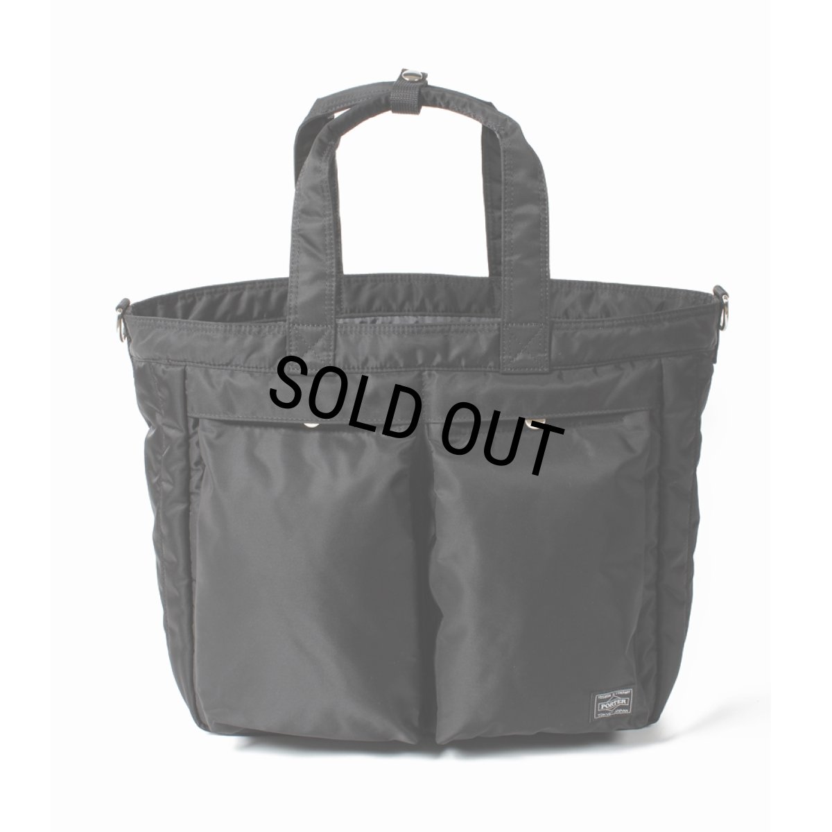 画像2: WACKO MARIA/PORTER / 12 INCH RECORD BAG（BLACK）［12inchレコードバッグ-23秋冬］ (2)