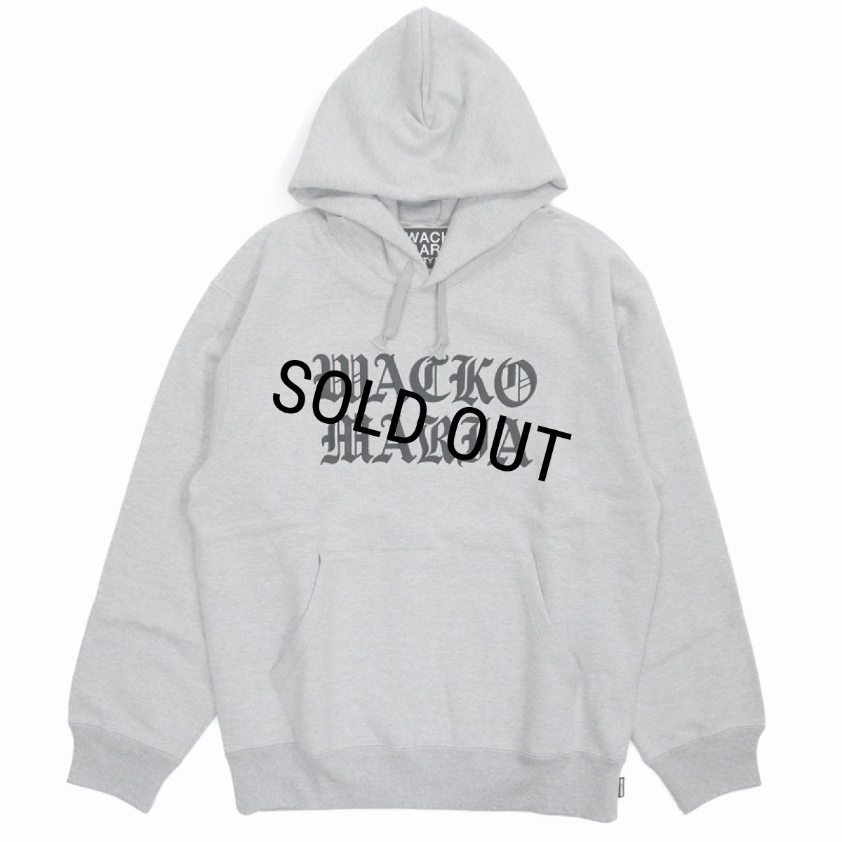画像1: WACKO MARIA/HEAVY WEIGHT PULL OVER HOODED SWEAT SHIRT（GRAY）［プルオーバーパーカー-23秋冬］ (1)