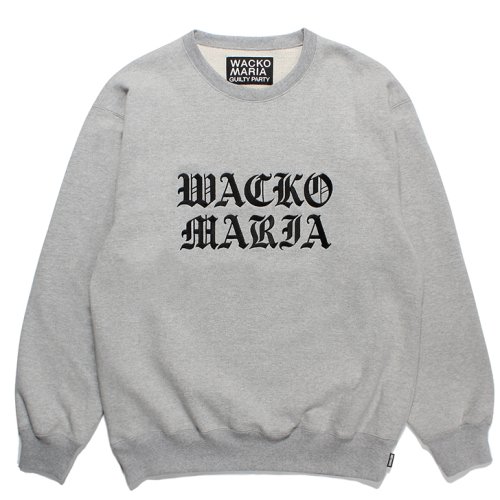 他の写真1: WACKO MARIA/HEAVY WEIGHT CREW NECK SWEAT SHIRT（GRAY）［クルーネックスウェット-23秋冬］