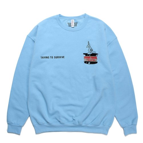 他の写真1: WACKO MARIA/SWEAT SHIRT（BLUE）［クルーネックスウェット-23秋冬］