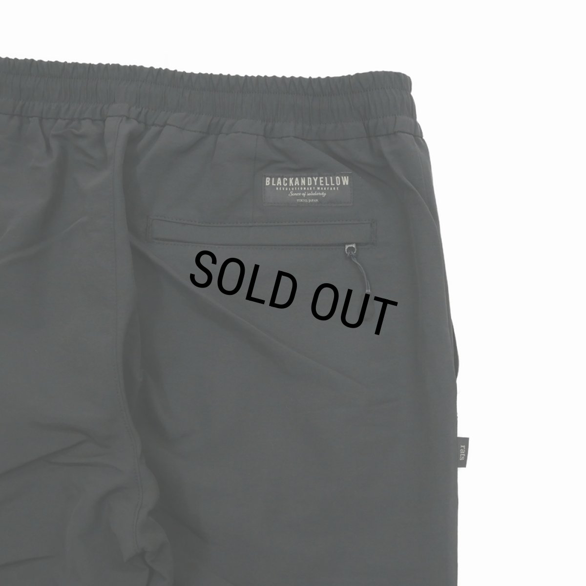 画像6: RATS/TRACK PANTS（BLACK）［トラックパンツ-23秋冬］ (6)