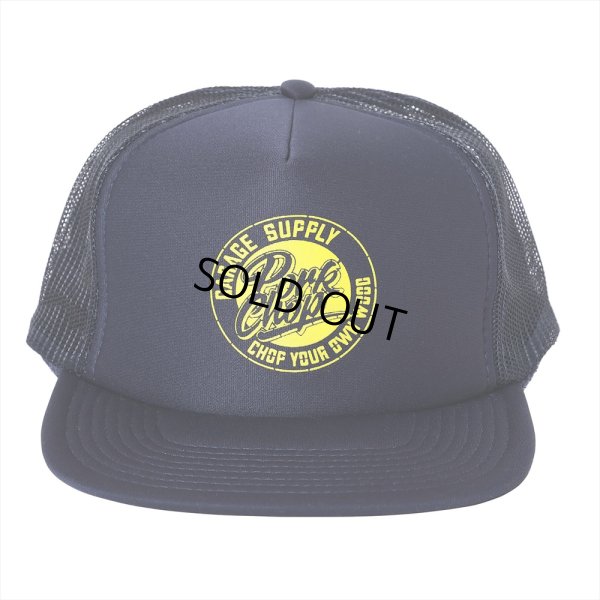 画像1: PORKCHOP/STENCIL CS MESH CAP（NAVY）［メッシュキャップ-23秋冬］