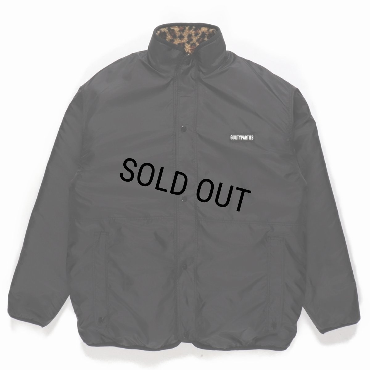 画像3: WACKO MARIA/REVERSIBLE LEOPARD BOA FLEECE JACKET（BEIGE）［リバーシブルレオパードボアフリースJKT-23秋冬］ (3)