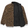 画像2: WACKO MARIA/REVERSIBLE LEOPARD BOA FLECE JACKET（BEIGE）［リバーシブルレオパードボアフリースJKT-23秋冬］ (2)