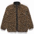 画像1: WACKO MARIA/REVERSIBLE LEOPARD BOA FLECE JACKET（BEIGE）［リバーシブルレオパードボアフリースJKT-23秋冬］ (1)