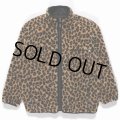 WACKO MARIA/REVERSIBLE LEOPARD BOA FLEECE JACKET（BEIGE）［リバーシブルレオパードボアフリースJKT-23秋冬］