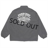 PORKCHOP/3D B&S COACH JKT（BLACK）［コーチJKT-23秋冬］