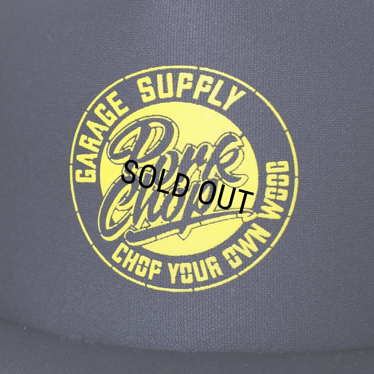 画像3: PORKCHOP/STENCIL CS MESH CAP（NAVY）［メッシュキャップ-23秋冬］ (3)