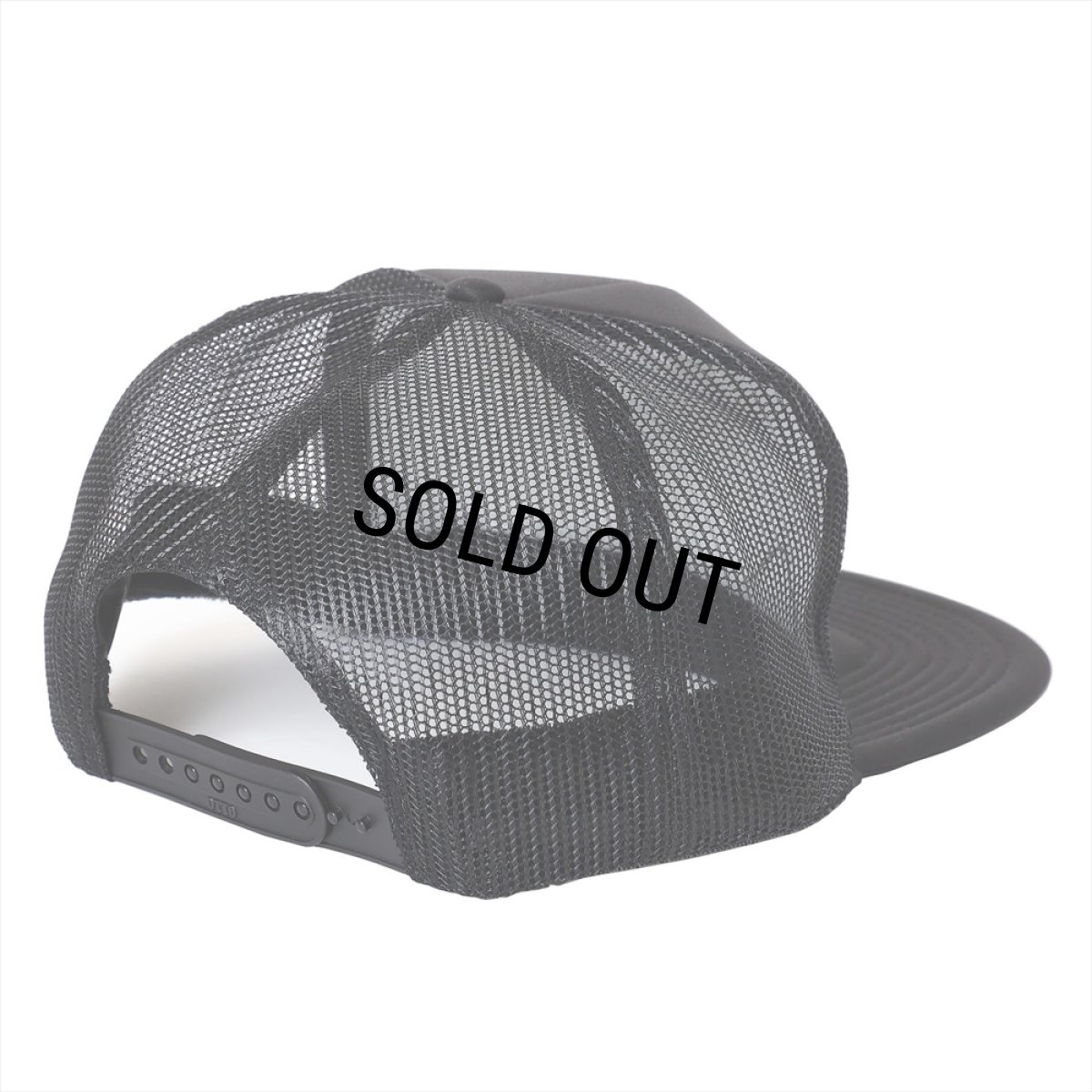 画像2: PORKCHOP/STENCIL CS MESH CAP（BLACK）［メッシュキャップ-23秋冬］ (2)