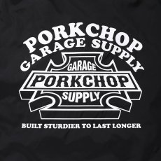 画像6: PORKCHOP/3D B&S COACH JKT（BLACK）［コーチJKT-23秋冬］ (6)